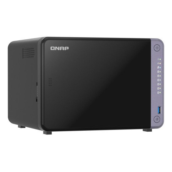 QNAP TS-632X-4G serveur de stockage NAS Tower Alpine Alpine AL-524 4 Go DDR4 QNAP QTS Noir