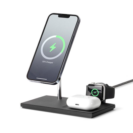 Native Union Snap Casque, Smartphone, Smartwatch Noir USB Recharge sans fil Intérieure