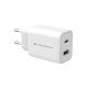 Conceptronic ALTHEA11W chargeur d'appareils mobiles Universel Blanc Secteur Charge rapide Intérieure