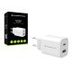 Conceptronic ALTHEA11W chargeur d'appareils mobiles Universel Blanc Secteur Charge rapide Intérieure