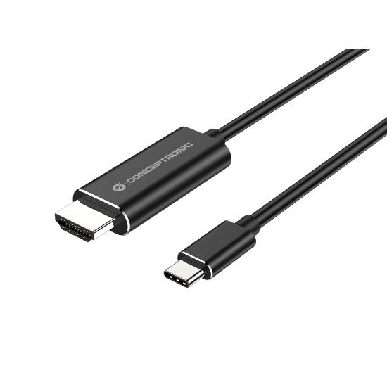 Conceptronic ABBY04B câble vidéo et adaptateur 2 m USB Type-C HDMI