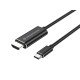 Conceptronic ABBY04B câble vidéo et adaptateur 2 m USB Type-C HDMI