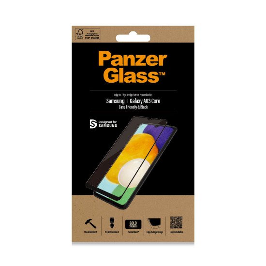 PanzerGlass 7283 écran et protection arrière de téléphones portables Protection d'écran transparent Samsung 1 pièce(s)