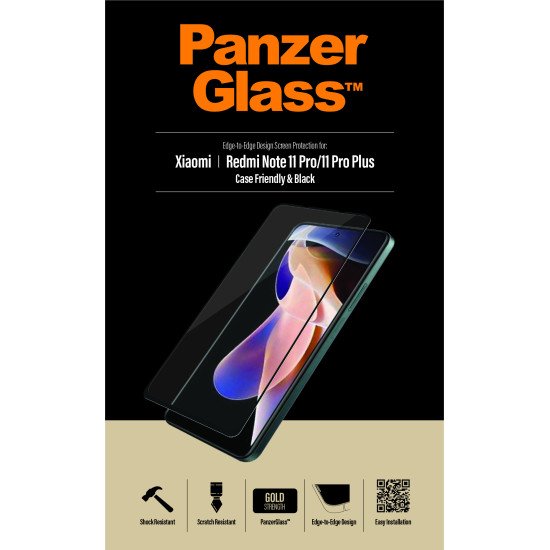 PanzerGlass 8052 écran et protection arrière de téléphones portables Protection d'écran transparent Xiaomi 1 pièce(s)