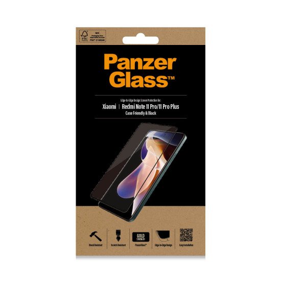 PanzerGlass 8052 écran et protection arrière de téléphones portables Protection d'écran transparent Xiaomi 1 pièce(s)