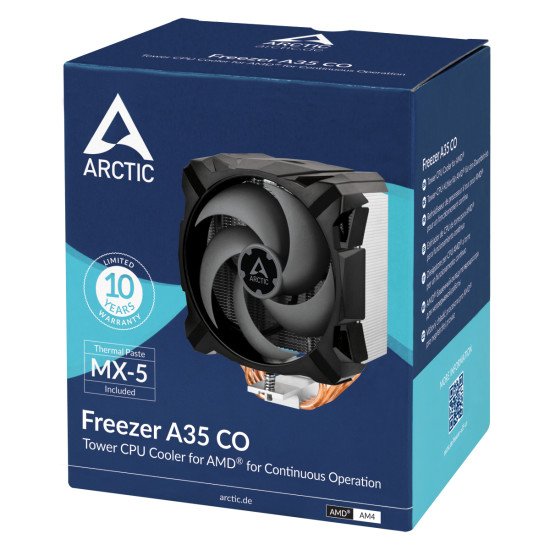 ARCTIC Freezer A35 CO Processeur Refroidisseur 11,3 cm Aluminium, Noir