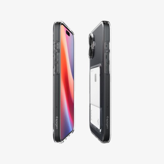 Spigen Crystal Slot coque de protection pour téléphones portables 15,5 cm (6.1") Housse Transparent