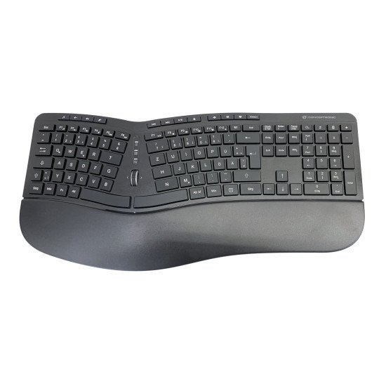 Conceptronic ORAZIO02DE clavier Souris incluse RF sans fil QWERTZ Allemand Noir