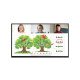 LG 86TR3PJ-B Panneau plat de signalisation numérique 2,18 m (86") LED Wifi 390 cd/m² UHD+ Noir Écran tactile Android 8.0 16/7