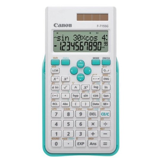 Canon F-715SG calculatrice Bureau Calculatrice scientifique Bleu, Blanc