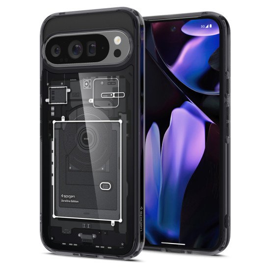 Spigen Ultra Hybrid Zero One coque de protection pour téléphones portables 17,3 cm (6.8") Housse Noir, Transparent