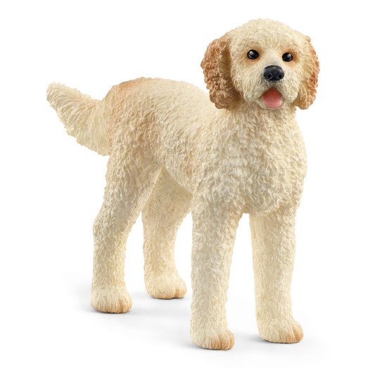 schleich Farm World Chien Goldendoodle