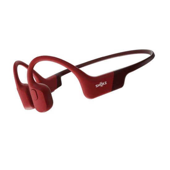 SHOKZ OPENRUN Casque Sans fil Minerve Sports Bluetooth Rouge