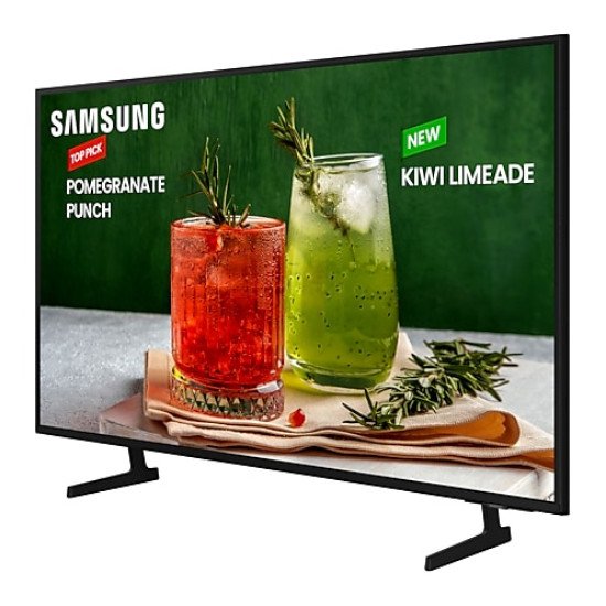 Samsung LH43BEDHLGUXEN affichage de messages Écran plat de signalisation numérique 109,2 cm (43") Wifi 4K Ultra HD Noir Tizen 16/7