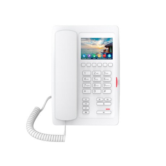 Fanvil H5W téléphone fixe Blanc 2 lignes LCD Wifi