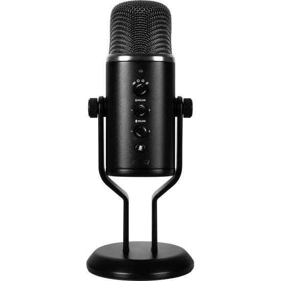 MSI IMMERSE GV60 STREAMING MIC microphone Noir Microphone de console de jeu