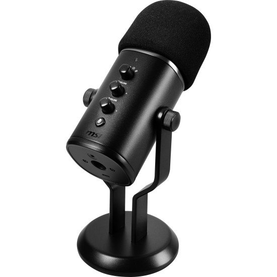 MSI IMMERSE GV60 STREAMING MIC microphone Noir Microphone de console de jeu