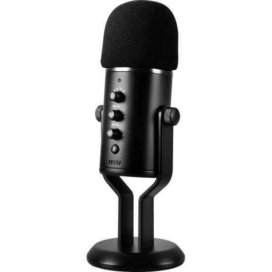 MSI IMMERSE GV60 STREAMING MIC microphone Noir Microphone de console de jeu