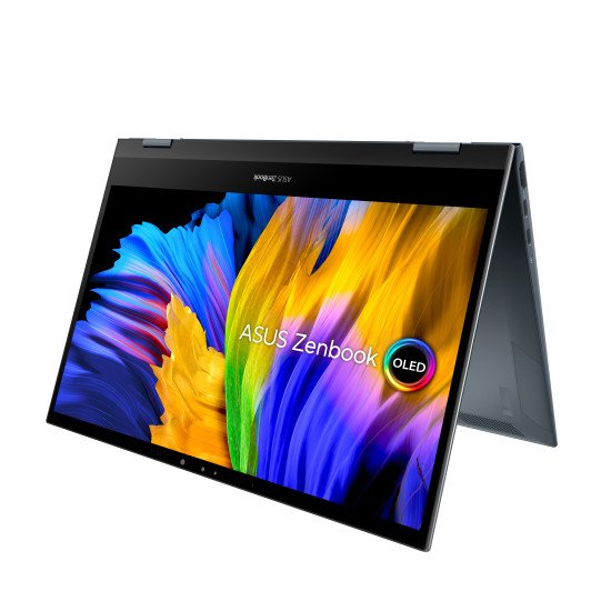 ASUS Zenbook Flip 13 OLED UX363EA-HP946W Hybride (2-en-1) 33,8 cm (13.3") Écran tactile Full HD Intel® Core™ i7 i7-1165G7 16 Go LPDDR4x-SDRAM 512 Go SSD Wi-Fi 6 (802.11ax) Windows 11 Home Gris