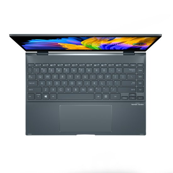 ASUS Zenbook Flip 13 OLED UX363EA-HP946W Hybride (2-en-1) 33,8 cm (13.3") Écran tactile Full HD Intel® Core™ i7 i7-1165G7 16 Go LPDDR4x-SDRAM 512 Go SSD Wi-Fi 6 (802.11ax) Windows 11 Home Gris