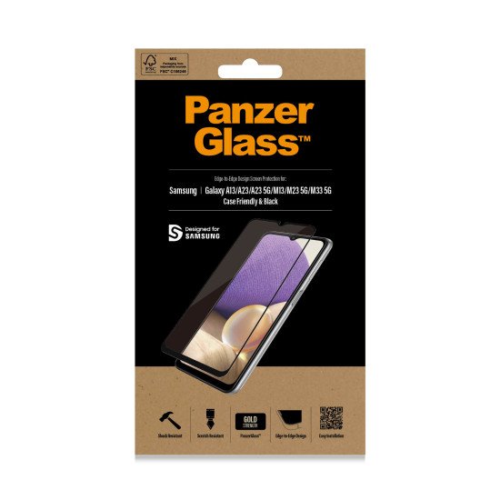 PanzerGlass 7306 écran et protection arrière de téléphones portables Protection d'écran transparent Samsung 1 pièce(s)