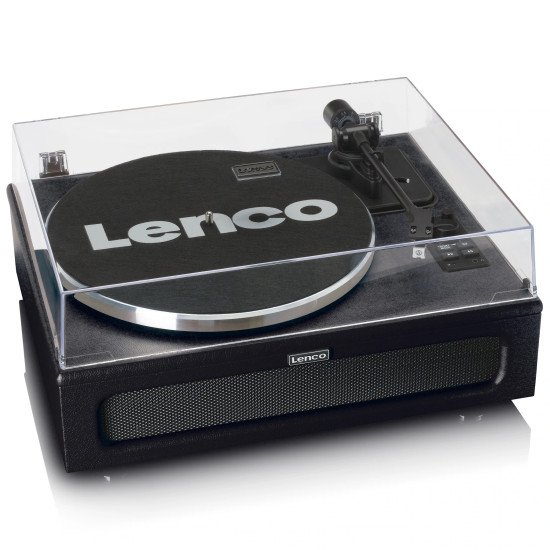 Lenco LS-430BK platine Tourne-disque entraîné par courroie Noir