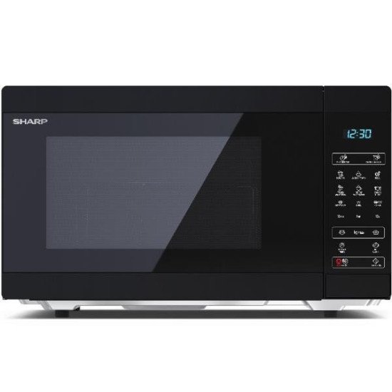 Sharp YC-MG81E-B micro-onde Noir Micro-ondes grill Comptoir 28 L 900 W