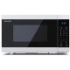 Sharp YC-MG81E-W micro-onde Noir, Blanc Micro-ondes grill Comptoir 28 L 900 W