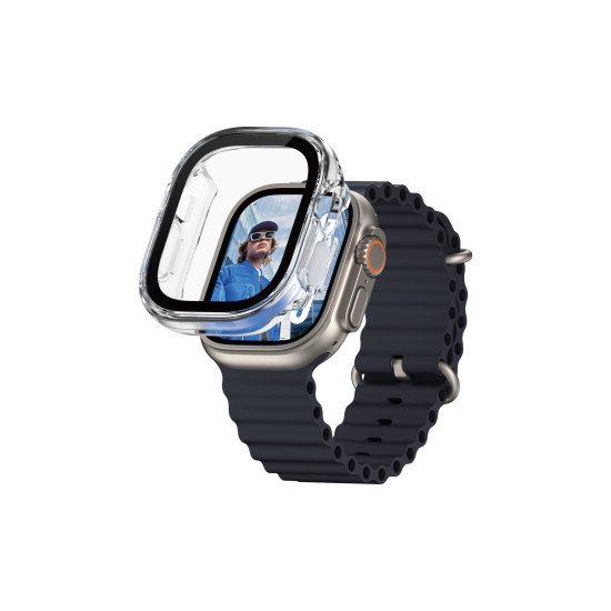 PanzerGlass PG Scrn Snap FB TP Watch Ultra 2024 Transparent Polyéthylène téréphthalate (PET)