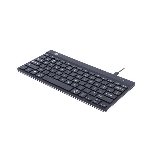 R-Go Tools RGOCOUSWLBL clavier Bluetooth QWERTY Anglais américain Noir