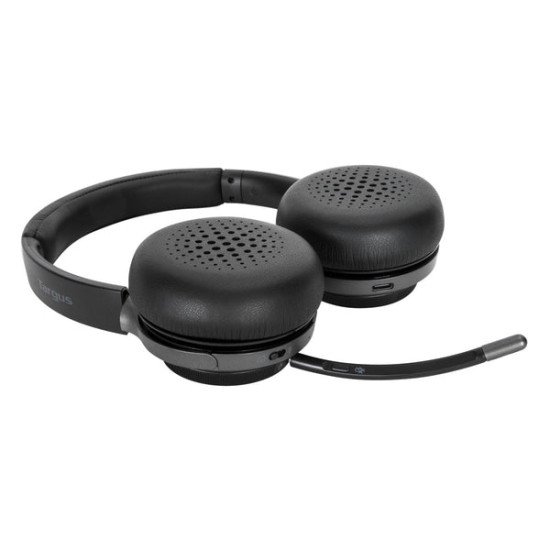 Targus AEH104GL écouteur/casque Avec fil &sans fil Arceau Appels/Musique USB Type-C Bluetooth Noir