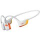 SHOKZ OpenRun Pro 2 Casque Sans fil Crochets auriculaires Sports Bluetooth Orange, Blanc