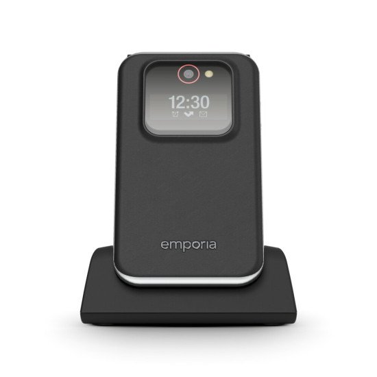 Emporia JOY_LTE 7,11 cm (2.8") 115 g Noir Téléphone pour seniors