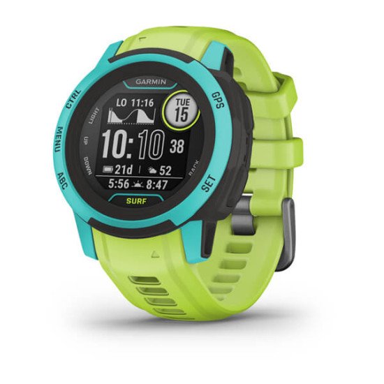 Garmin Instinct 2S Surf Edition 2,01 cm (0.79") MIP 40 mm Vert GPS (satellite)