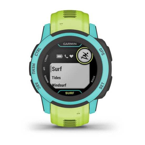 Garmin Instinct 2S Surf Edition 2,01 cm (0.79") MIP 40 mm Vert GPS (satellite)