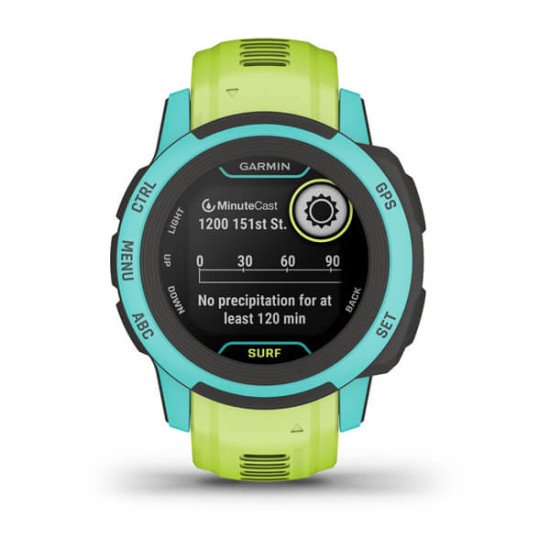 Garmin Instinct 2S Surf Edition 2,01 cm (0.79") MIP 40 mm Vert GPS (satellite)