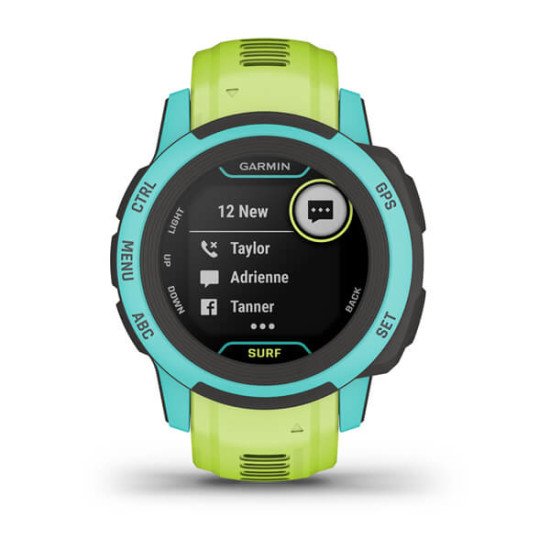 Garmin Instinct 2S Surf Edition 2,01 cm (0.79") MIP 40 mm Vert GPS (satellite)