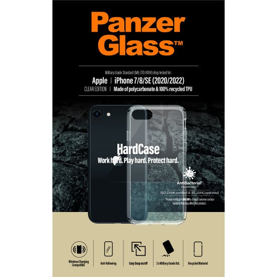 PanzerGlass 0377 coque de protection pour téléphones portables Housse Transparent