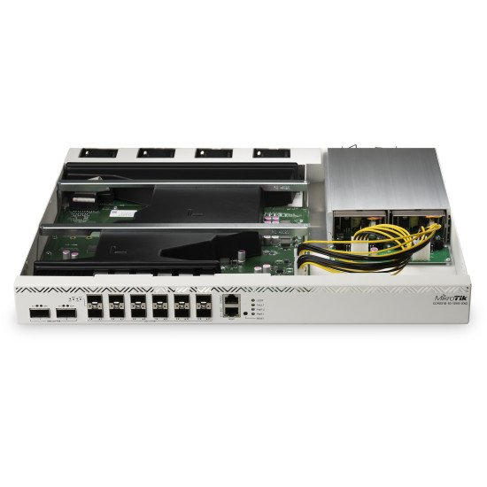 Mikrotik CCR2216-1G-12XS-2XQ Routeur connecté Gigabit Ethernet Argent