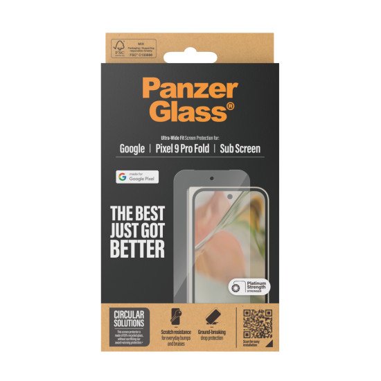 PanzerGlass Screen Protector Google new Fold UWF Protection d'écran transparent 1 pièce(s)