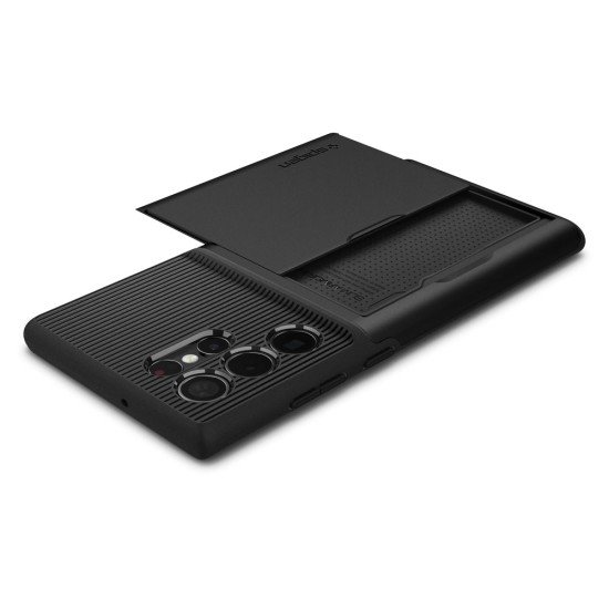 Spigen Slim Armor CS coque de protection pour téléphones portables 17,3 cm (6.8") Housse Noir