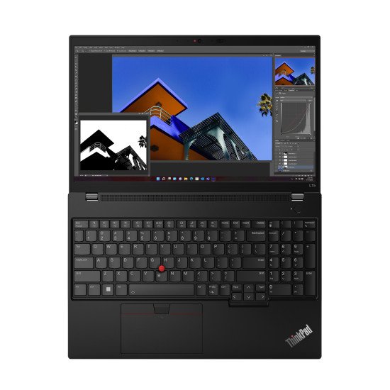 Lenovo ThinkPad L15 AMD Ryzen™ 5 7530U Ordinateur portable 39,6 cm (15.6") Full HD 8 Go DDR4-SDRAM 256 Go SSD Wi-Fi 6E (802.11ax) Windows 11 Pro Noir