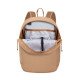 Rivacase Aviva sacoche d'ordinateurs portables 26,7 cm (10.5") Sac à dos Beige