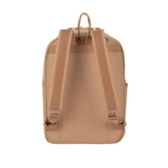 Rivacase Aviva sacoche d'ordinateurs portables 26,7 cm (10.5") Sac à dos Beige