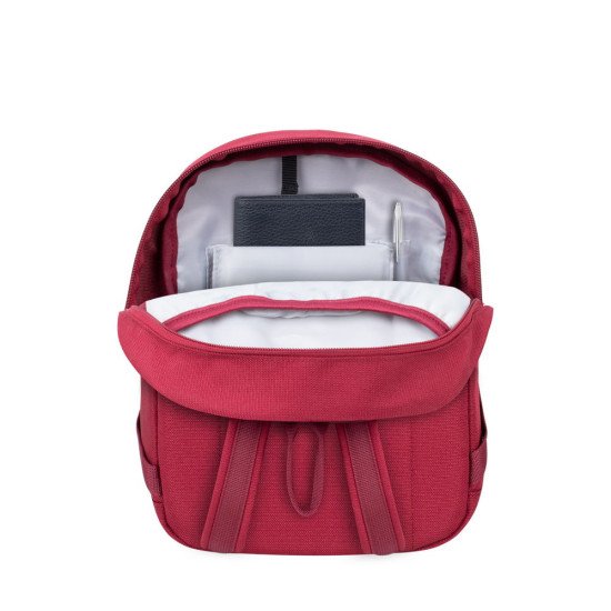 Rivacase Aviva sacoche d'ordinateurs portables 26,7 cm (10.5") Sac à dos Rouge