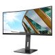 AOC CU34P2C écran plat de PC 86,4 cm (34") 3440 x 1440 pixels UltraWide Quad HD LED Noir