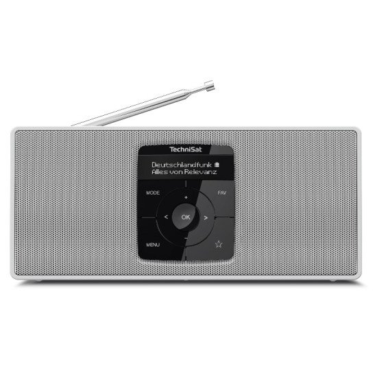 TechniSat DIGITRADIO2S Portable Numérique Blanc