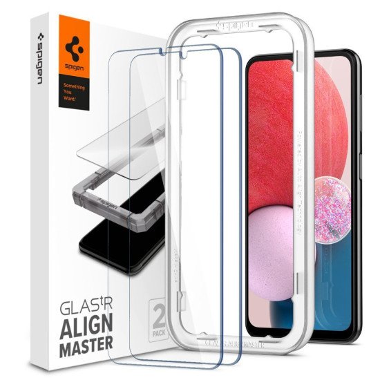 Spigen AGL04280 écran et protection arrière de téléphones portables Protection d'écran transparent Samsung 2 pièce(s)