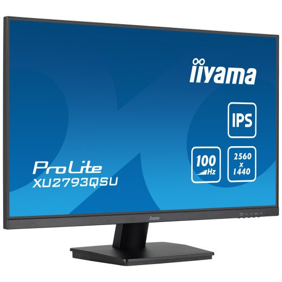 iiyama ProLite XU2793QSU-B7 LED display 68,6 cm (27") 2560 x 1440 pixels Wide Quad HD Noir