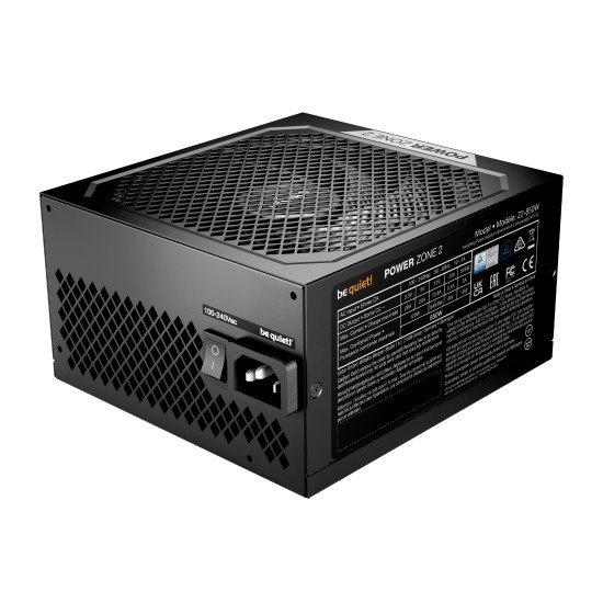 be quiet! POWER ZONE 2 850 W | Alimentation ATX 3.1, 80 Plus Platinum